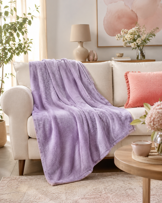 Plush Cozy Throw Blanket